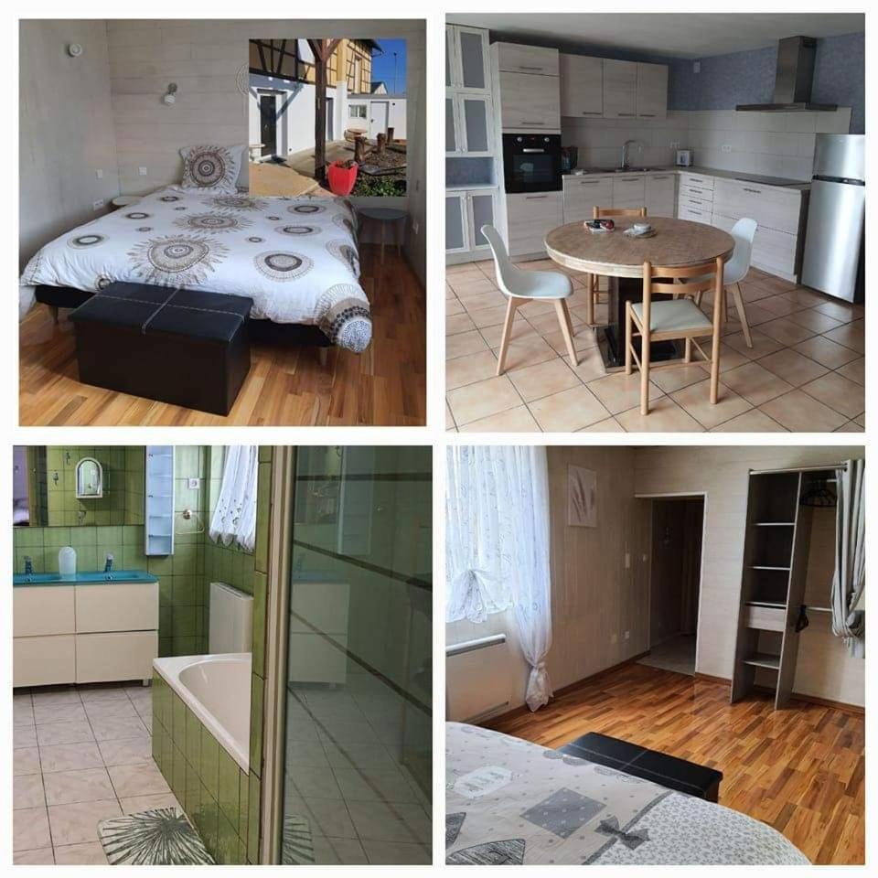 Ferienwohnung La Vieille Fermette Obersaasheim Exterior foto