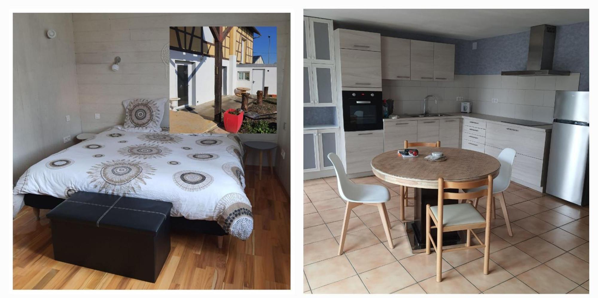 Ferienwohnung La Vieille Fermette Obersaasheim Exterior foto